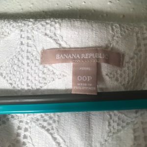 Banana Republic white dress